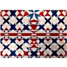 Blue Chopping Boards Warren Reed American Flag Abstract Pattern Chopping Board