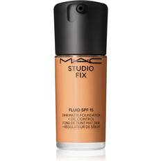 Makeup MAC Studio Fix Fluid Broad Spectrum Spf 15 NC43.5 - Naturlig
