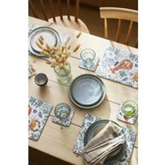 Green Place Mats Ulster Weavers 'Shellfish' Animal Print Printed Place Mat Green