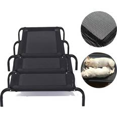 Pet Sleep Bed Raised Dog Cat Cool Cot Metal