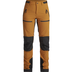 Guld - Outdoor bukser Lundhags Askro Pro Stretch Hiking Pants Women - Gold/Charcoal