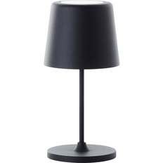 Alimentato a batteria Illuminazioni Brilliant Kaami Matt Black Lampada da tavolo 37cm