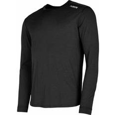 Herre - Merinould - XXL T-shirts Fusion Mens Merino 150 LS T-shirt - Black