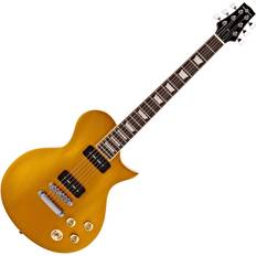 Gold Electric Guitar Gear4music New Jersey Select Electric Guitar by Gear4music, Glorious Gold