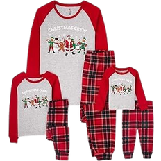Family Matching Festive Christmas Pajama Sets - Xmas Crew