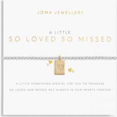 Joma Jewellery A Little So Loved So Missed Bracelet - Silver/Gold/Transparent