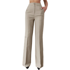 Shein Solid Slant Pocket Suit Pants