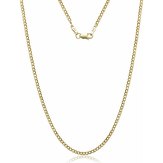 Jewelry Private Label Solid Cuban Chain Necklace - Gold