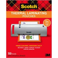 Lamination Films 3M Scotch Thermal Laminating Pouches 3 Mil 89"x11.4"