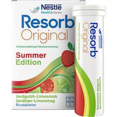 Vitaminer brustablett Resorb Original Summer Edition Strawberry Lime Effervescent Tablets 20 st