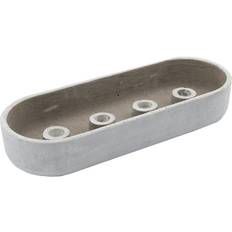 House Doctor Marb Grey Ljusstake 6cm