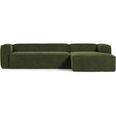 Kave Home BLOK 3 Green/Velvet Soffa 330cm 4-sits