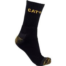 Bomull Sokker Cat Premium Work Socks 3-pack - Black