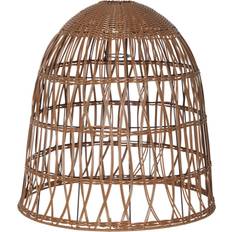 Rattan Lampenschirme Star Trading Knot Brown Lampenschirm 48cm