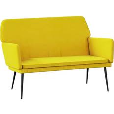 Armstöd Sittbänkar vidaXL 351388 Yellow Sittbänk 108x79cm