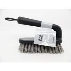 Gray Brushes Made by design Coated Iron Handle Cleaning Scrub Brush with Loop