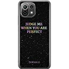 mobiltelefonfodral för Xiaomi 11 LITE 4G/5G originalt och officiellt licensierat Babaco mönster Judge me 002, fodral tillverkad av TPU-plast