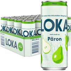 Stilla vatten Mineralvatten Loka Päron Slim Burk 33cl 20pack