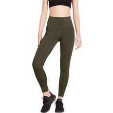 Boody Motivate Full-Length High-Waist Tights - Dark Olive