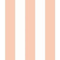 Wallpapers Ohpopsi Bloc Stripe Peach Puff STR50114W