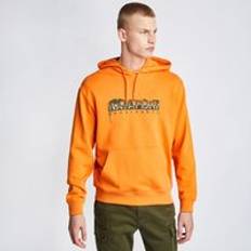 Napapijri Hoodies Jumpers Napapijri Napo Men Hoodies Orange