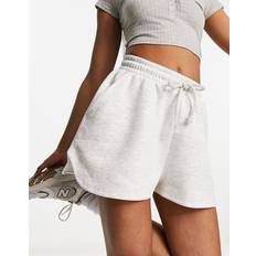 Running - White Clothing ASOS DESIGN Sweat Runner Short - Ice Marl Grey