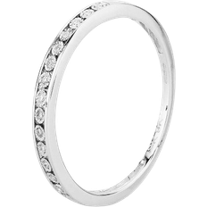 Eternity Rings T.H.Baker Half Eternity Ring - White Gold/Diamond