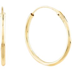 Gold - Women Earrings T.H.Baker Sleeper Hoop Earrings - Gold