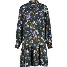 Marc O'Polo Ecovero Printed Dress - Dark Green