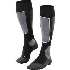 Homme - Ski Chaussettes Falke SK6 Pro Men Skiing Knee-High Socks - Black Mix