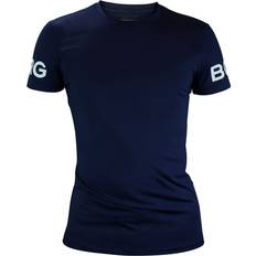 Björn Borg Bjorn Borg Mens Björn Men’s High Performance Short Sleeve T-Shirt Navy