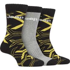 Jeep Mens Walking Boot Socks Black