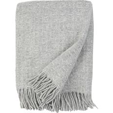 Klippan Yllefabrik Twist Blankets Grey (130x200cm)