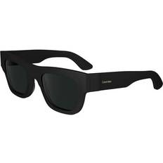 Modified Rectangle Sunglasses - Black/Grey