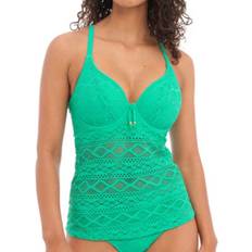 G Tankinis Freya Womens Sundance Tankini Top Green Polyamide