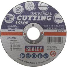 Power Tool Accessories Loops Universal Cutting Disc 115mm x 1.6mm 22.2mm Bore Metal Masonry UPVC Disc