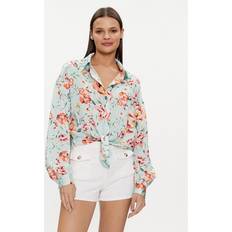 Guess Shirts Guess Hemd W3GH93 WD8G2 Rosa Regular Fit