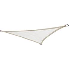 White Sail Awnings GreenBay 3.6x3.6x3.6m, White Green Bay Sun Shade Sail HDPE Awning