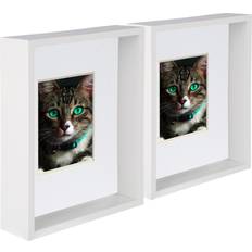 Acrylic Photo Frames Nicola Spring 3D Deep Box Photo Frame