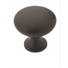 Amerock Allison Value Dia Matte Black Round Cabinet Knob 10-Pack