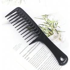 Shein 1pc Wide Tooth Comb For Long Hair, Suitable For Curly Hair, Easy To Comb, Of Resin Plastic
