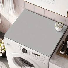 Shein 1pc Washer And Dryer Covers Protector Mat, Diatomaceous Washing Machine Dryer Cover For The Top, Quick Drying And Highly Absorbent Washer And Dryer T