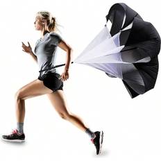 Soccer Potential & Speed Improvement Training With Resistance Parachute, Agility Ladder, Hurdles, Cones, Speed Rope And Resistance Umbrella Set