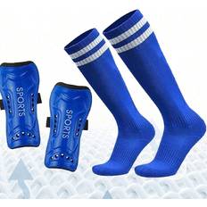 4pcs Soccer Shin Guards Set With Pockets