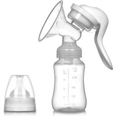 1set Manual Breast Pump With Bottle And Nipple