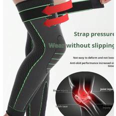 2 Pieces Of Extended Compression Strap, Basketball Knee Pads, Joint Covers, Men's And Women's Lengthened Cold And Warm The Outer Packaging Of The Pr