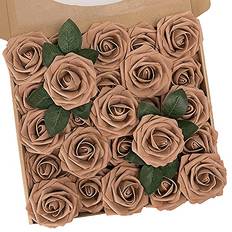 N&T NIETING N&T NIETING Artificial Flowers, 25pcs Flowers Roses Perfect