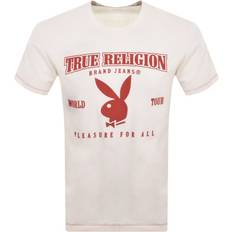 True Religion Vaatteet True Religion Playboy X SRS Relaxed Tee - Winter White