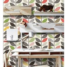 Wallpapers Rosalind Wheeler Calvina 2.5m x 2.5m Matte Peel and Stick Mural