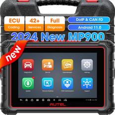Scanners Autel MaxiPRO MP900E Scanner, 2024 Newer of MP808S MP808BT PRO w/CAN-FD DoIP, ECU Coding, Bi-Directional, 40 Services, Android 11,FCA SGW